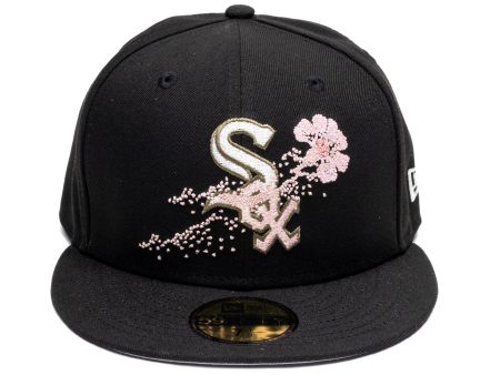 New Era Dotted Floral Chicago White Sox Fitted Hat Discount