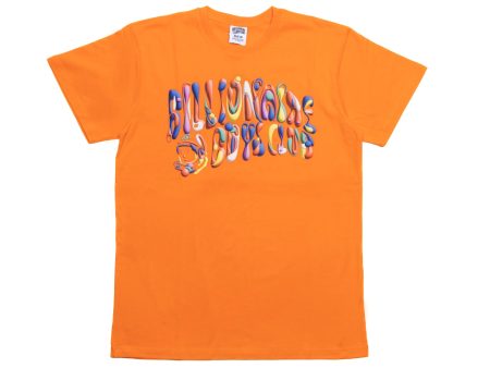 BBC Billionairism S S Tee in Orange For Discount