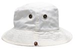 A Bathing Ape Tonal Solid Camo Bucket Hat in Ivory Online Sale