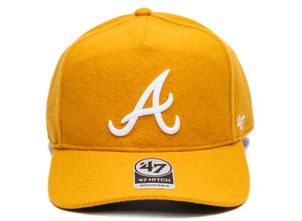 47 Brand Atlanta Braves Zodiac  47 Hitch Hat in Gold Fashion