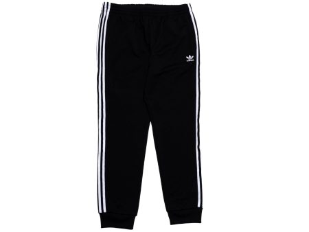 Adidas AdiColor Superstar Joggers in Black Online Sale